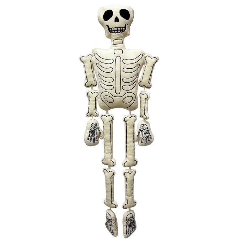 

Adorable 18 Inch Plush Skeleton Toy Soft Stuffed Bone Figure Perfect For Home Decoration