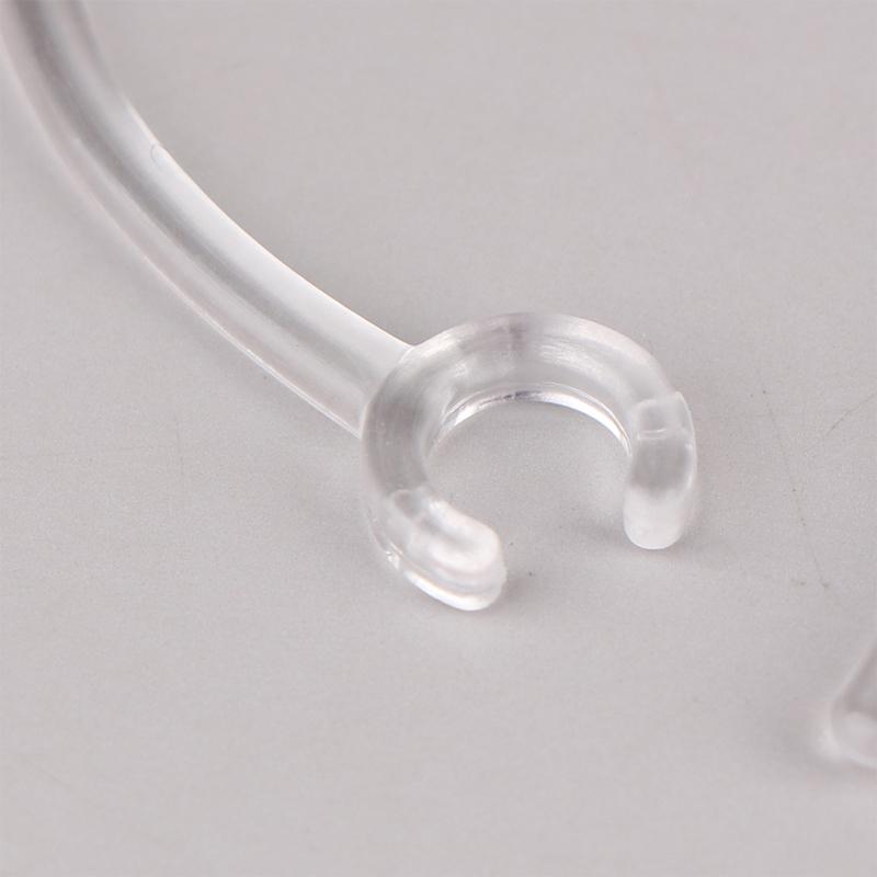 10Pcs Universal Bluetooth Headset Earhooks 6Mm Hanger Accessories Hook Loop Universal Caps Ear Ear Ear Clip Hooks