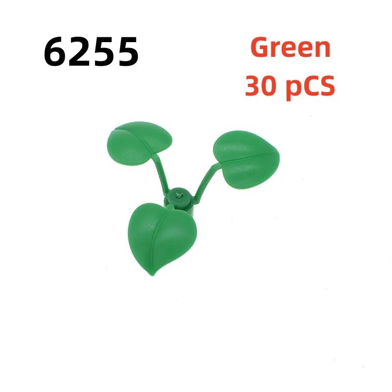 Buildings Blocks Plants Tree Leaf Flower 32606 6064 2417 2423 3741 2435 33291 6255 DIY Compatible Parts Grass Bush Military City