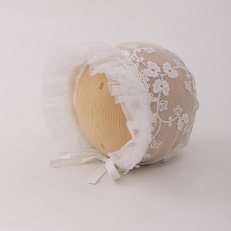 Korean Baby Hat 2026 Lace Girl Breathable Court Hat Baby Tire Cap Wholesale