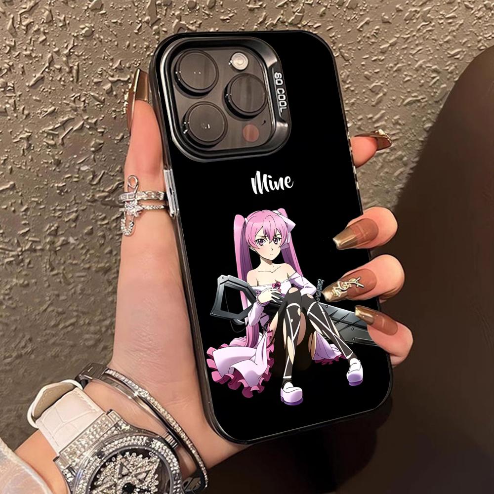 

Чехол для телефона Akame Ga Kill Mine для iPhone 17 16 15 14 13 12 11 X XR XS Air Pro Max Plus Черный Цветной Серебристый Чехол iPhone X