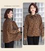 2026 Spring Floral Lapel Jacket: Stylish & Loose Mother's Wear - Plus Size Casual Top