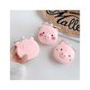 HOMTEC - Pig Rechargeable Portable Fan with LED Light Mirror