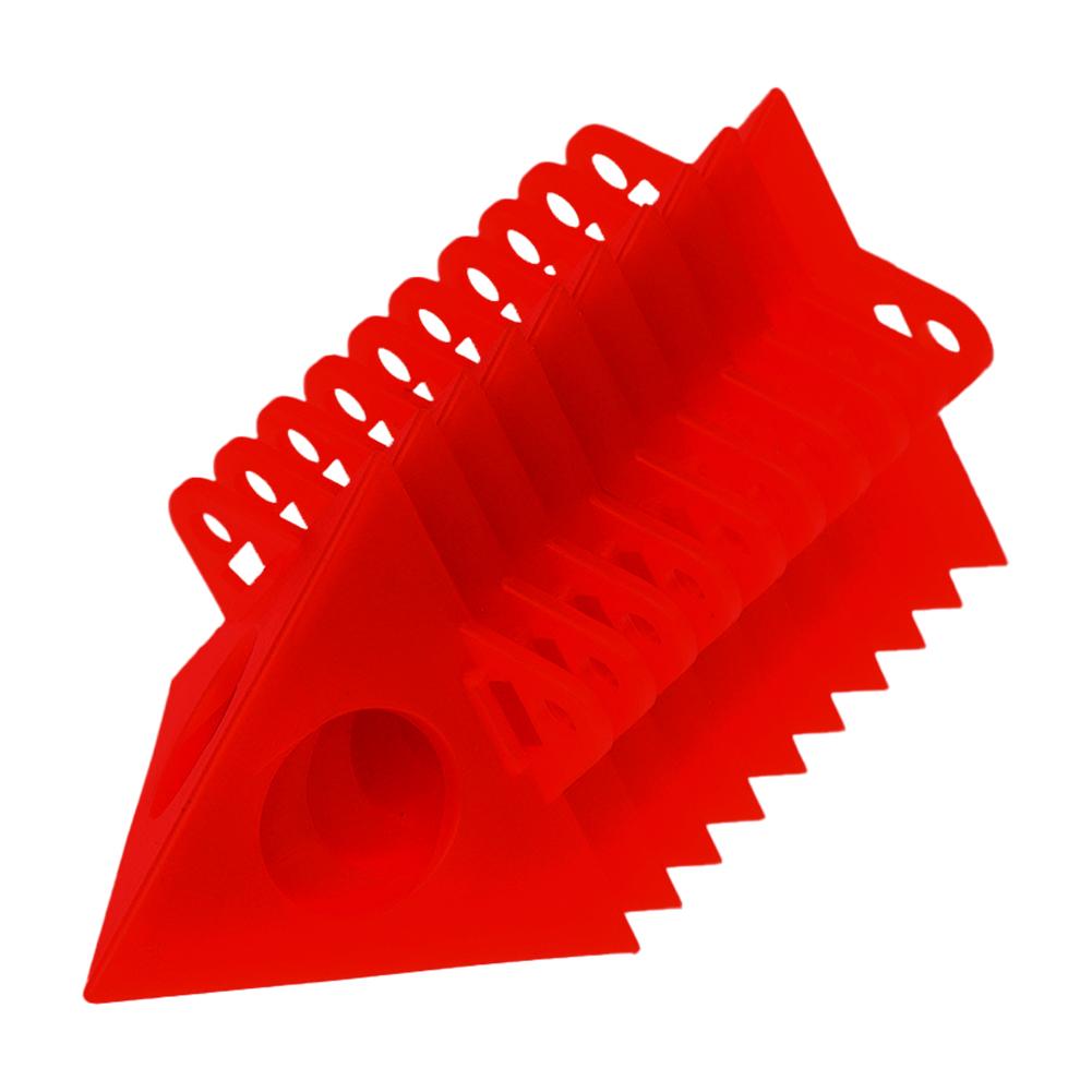 

Woodworking Paint Triangle Stand Non-slip 10pcs Portable Triangle Paint Pads Feet Cabinet Doors Blinds for Woodworking Carpenter червоний