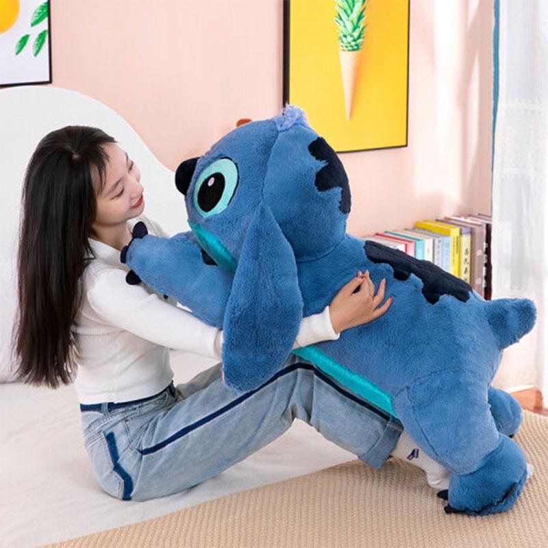 Peluche Stitch Carino Morbido e Abbracciabile Bambola Giocattolo Morbido Regalo di Compleanno per Bambine Gadget per Feste