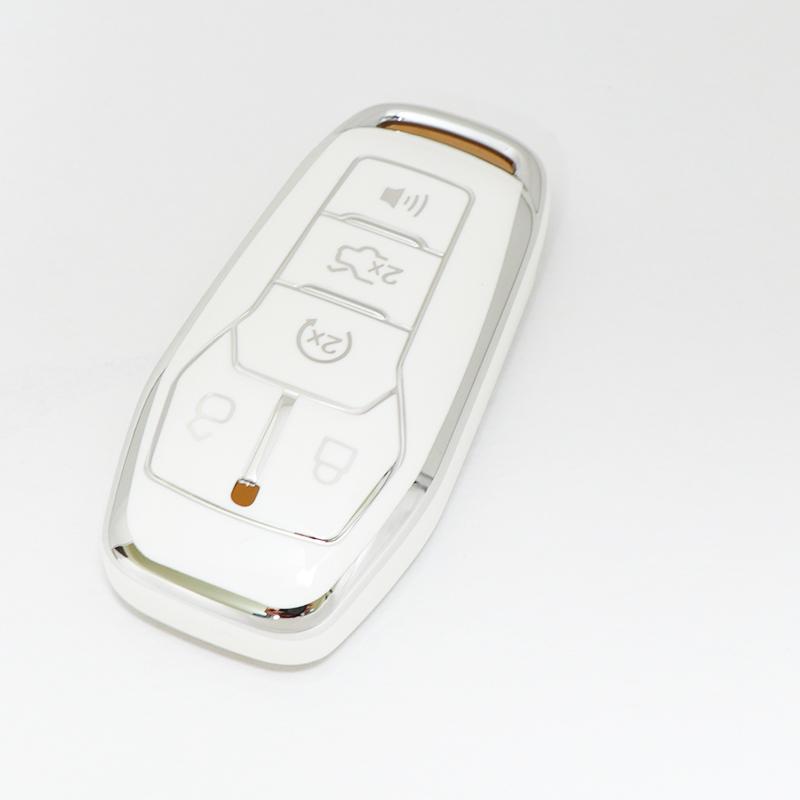 Car Styling Key Shell Fob Protector For Ford Fusion Mondeo Mustang F-150 Explorer Edge Auto Key Cover Case