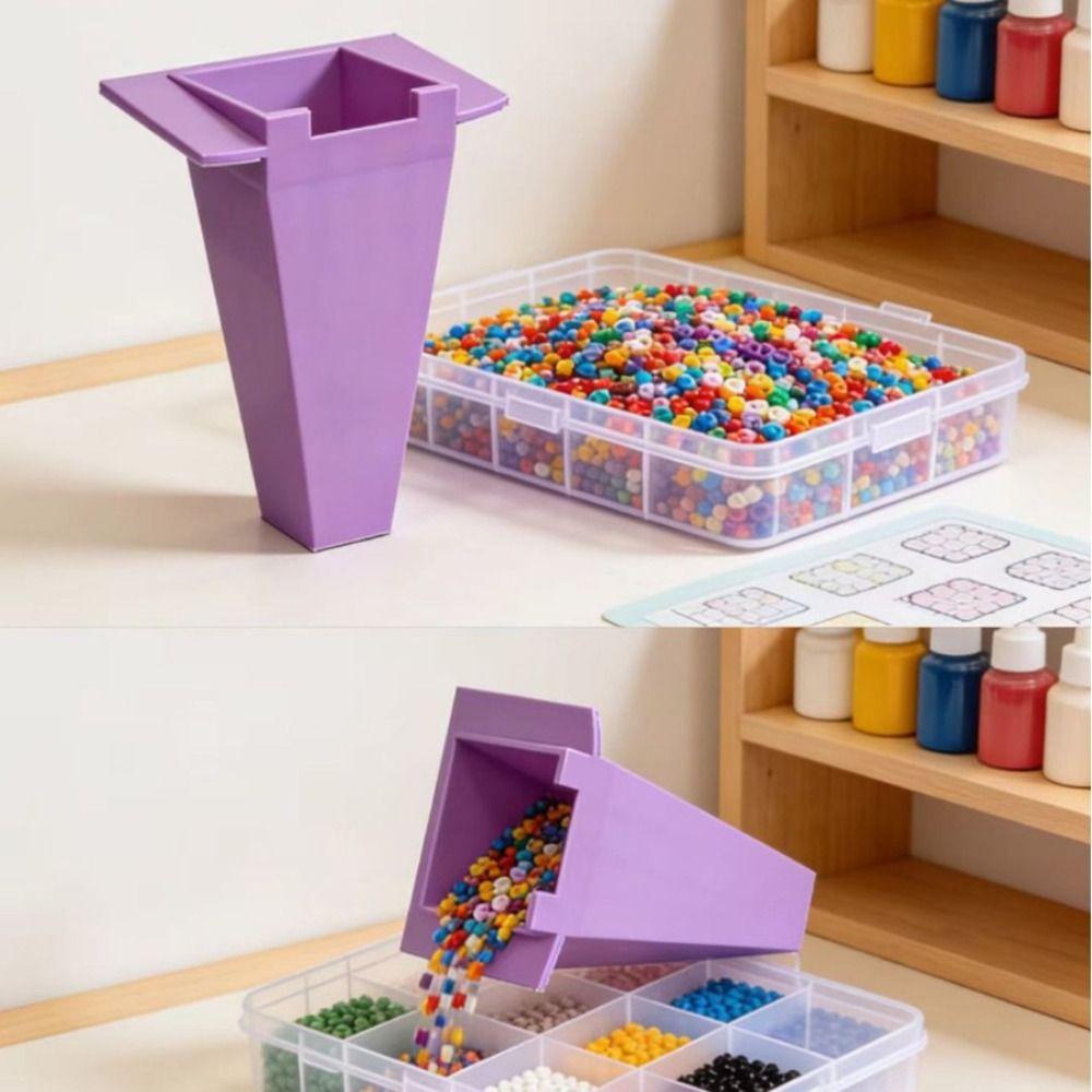No Leakage Melting Beads Shovel Handmade Fuse Beads Organizer Craft Creation