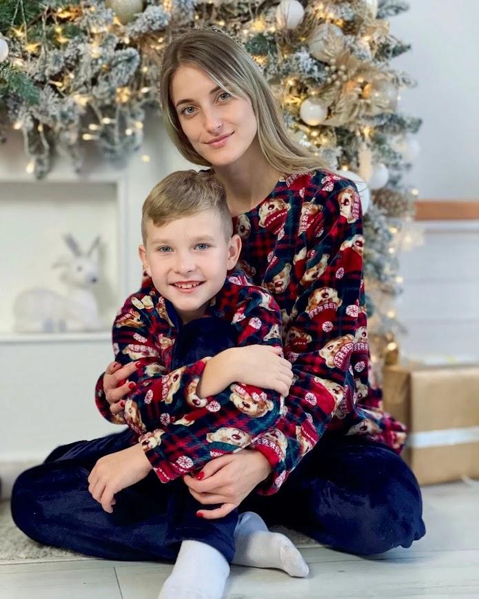 Piżama (damskie) Zima 8162-F HC