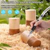 Pencil Type Air Grinder with Air Hose 2 Collets 14 Inch Pneumatic Rotary Pen Stepless Speed