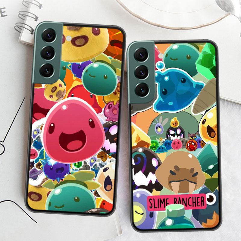 S-Slime R-Rancher Game Phone Case For Samsung Galaxy S22 S25 Ultra S21 S10 Plus S26 Edge S20 S23 S24 FE Cover Silicone Soft