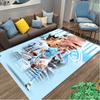 1pc Erling Haaland Rug, Comfortable Printed Home Area Carpet, Cozy Office Chair Rug