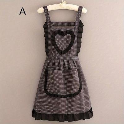 1pc Fashionable Kitchen Apron For Home, Milk Tea Shop, Nail Salon, Kitchen, Bathroom, Home, Household Supplies