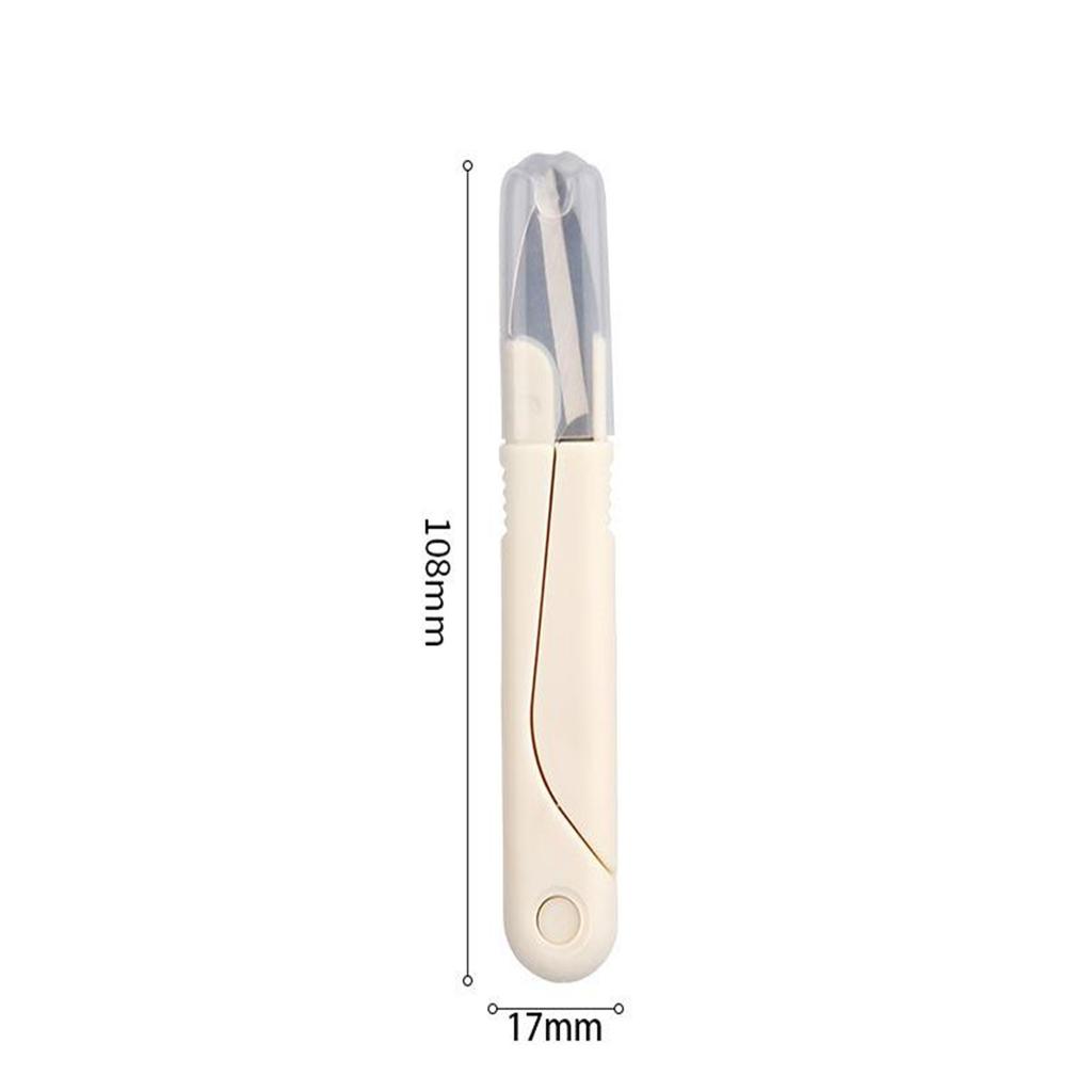 Plastic Sewing U-Shape Scissors Embroidery Cross-stitch Thread Cutter Protable Multipropose Home School and Office Useful Tool