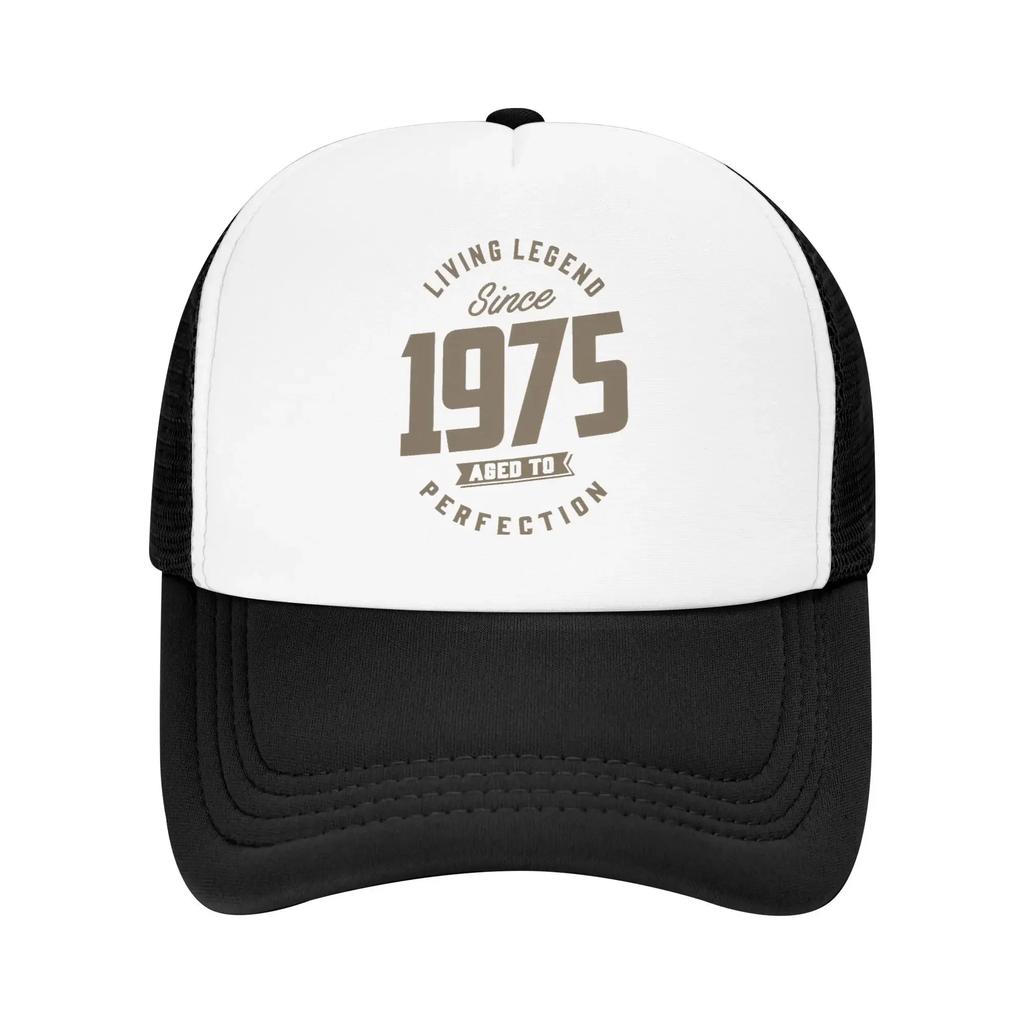 Summer Cooling Birthday Gift Vintage Aged Mesh Golf Hat Caps Men Women Adjustable Foam Trucker Hats For Casual Wear