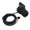 Electric Bike Meter Kit ABS LCD Display Panel Half Handle Grip and 5P Common Wire 24V 36V 48V 60V