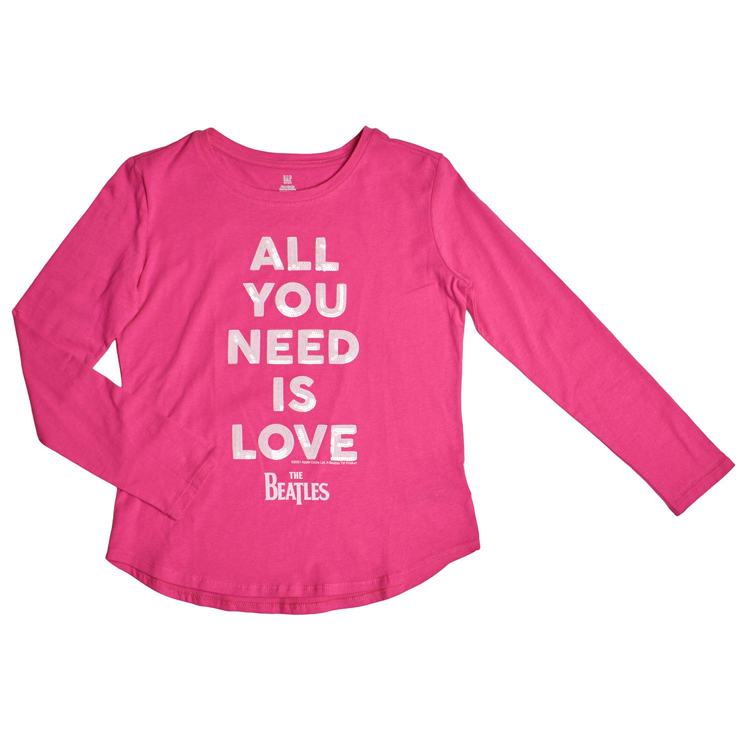 

Хлопковая футболка с длинным рукавом и графическим принтом 764478 для девочки 10 AÑOS розовый