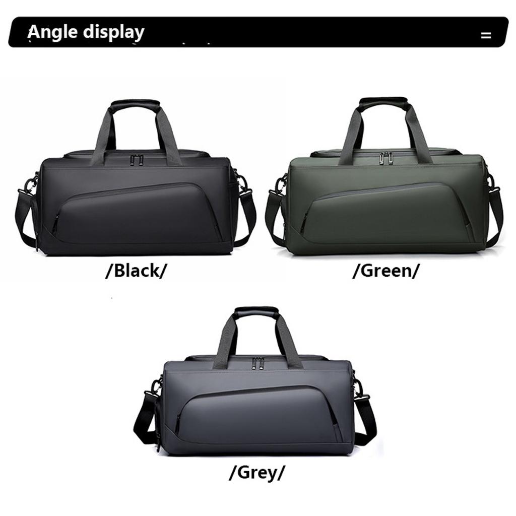 Large Capacity Durable Travel Tote Bag, Wet And Dry Separation Design Unisex Gym Bag, Fashion Men's Large Tote Bag, New Arrivals
