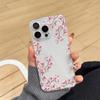 Beautiful cherry blossom pattern phone case suitable for iPhone 17 16 15 14 13 12 11 Pro/Max/Plus anti drop and shockproof