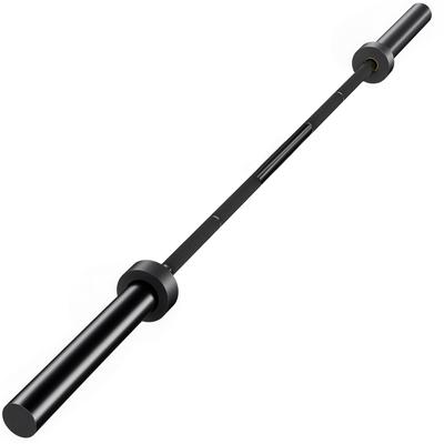 Barbell, 180 Cm Olympic Bar, Steel, 200 Kg Load Capacity, Black