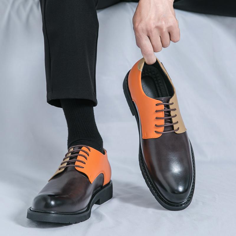 Men Oxfords Dress Brogues Derbys Formal Business Leather Shoes Tuxedo Wedding Shoes Plus Size