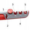 Scissors Knife Sharpener Adjustable Sharpening Angle 4 Sharpeners 4-In-1