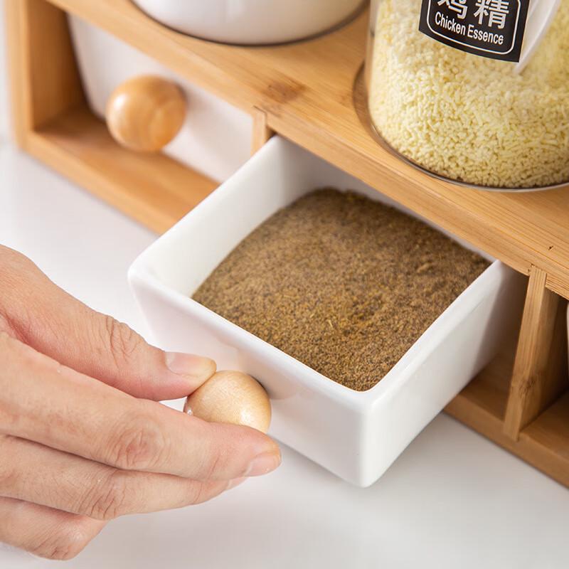 Ceramic Kitchen Seasoning Jar Set