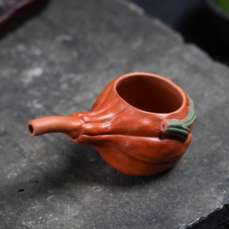 

150мл Исинская Цзыша Ручная работа Биомиметическая Тыква Ручной Чайник для чая Наливать чай Чахай Диспенсер Чаша справедливости Справедливая чашка Чайное мастерство