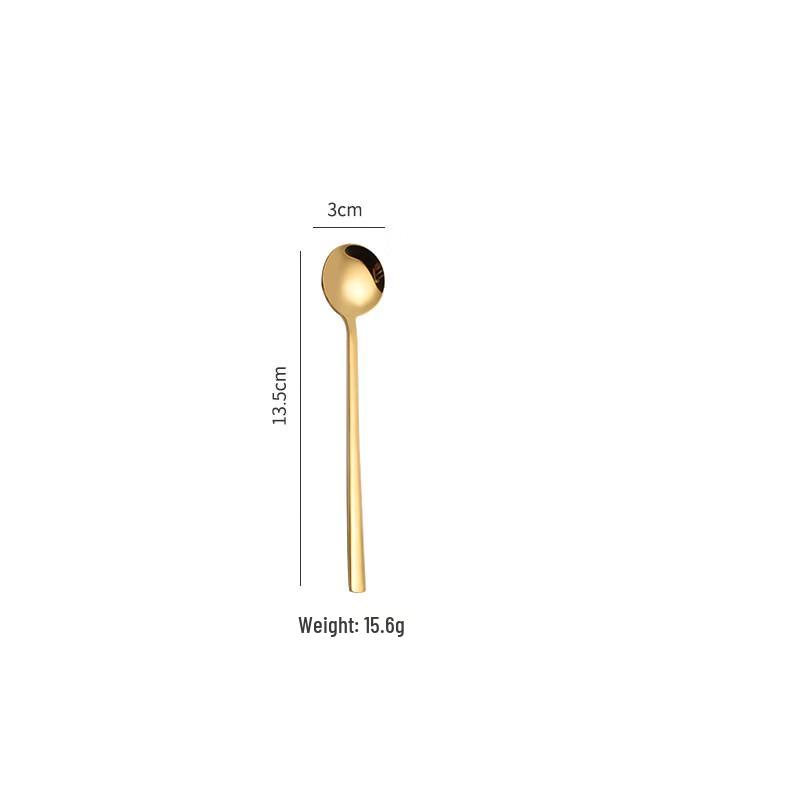 abay 304 Stainless Steel Dessert & Stirring Spoon