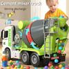 Simulation Children's Educational Toy Engineering Vehicle Sound and Light Inertia Engineering Concrete Truck Toy Set Toy Gift