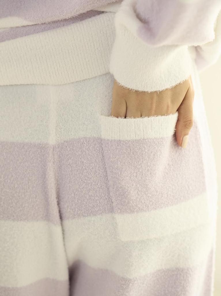 Gelato Pique Smoothie 2 Striped Long Pants PWNP254019LAVF