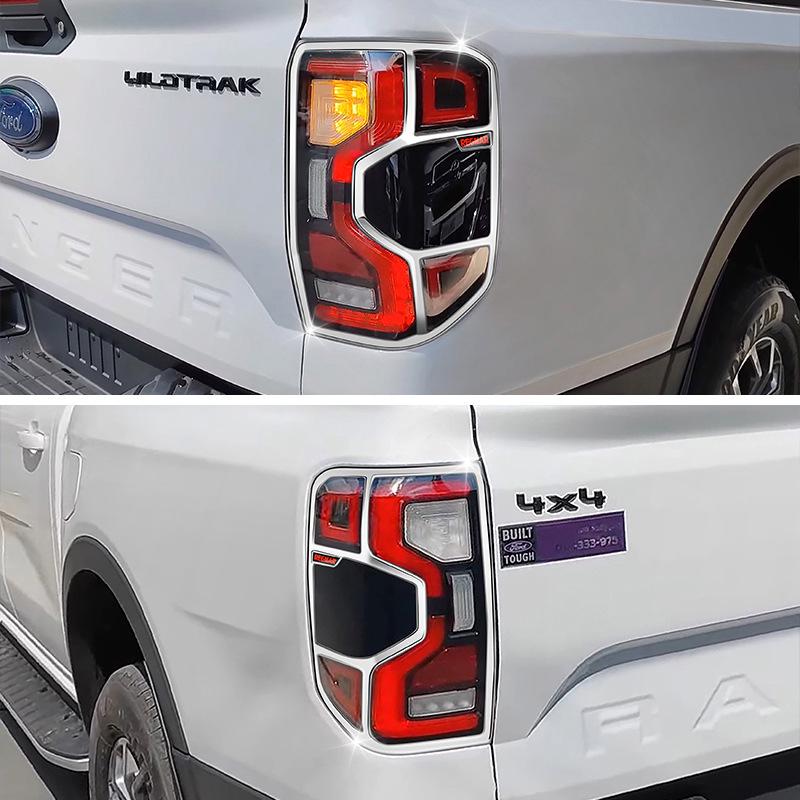 23 Ford Ranger Exterior Accessory Kit: Fog Lights, Taillights, Trunk Trim, Side Vents, Fuel Tank Cap