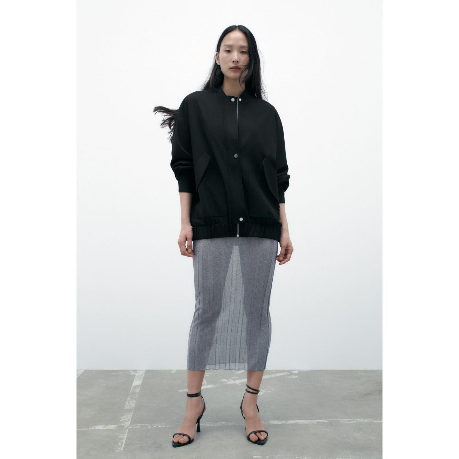 

LONG BOMBER JACKET