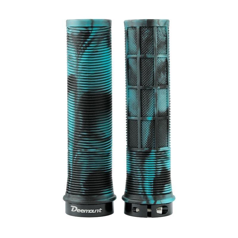 A Pair of Mountain Bike Accessories Bicycle Handle Cover Color TPR Silicone Bicycle Antiskid Pair Handle Straight Handle