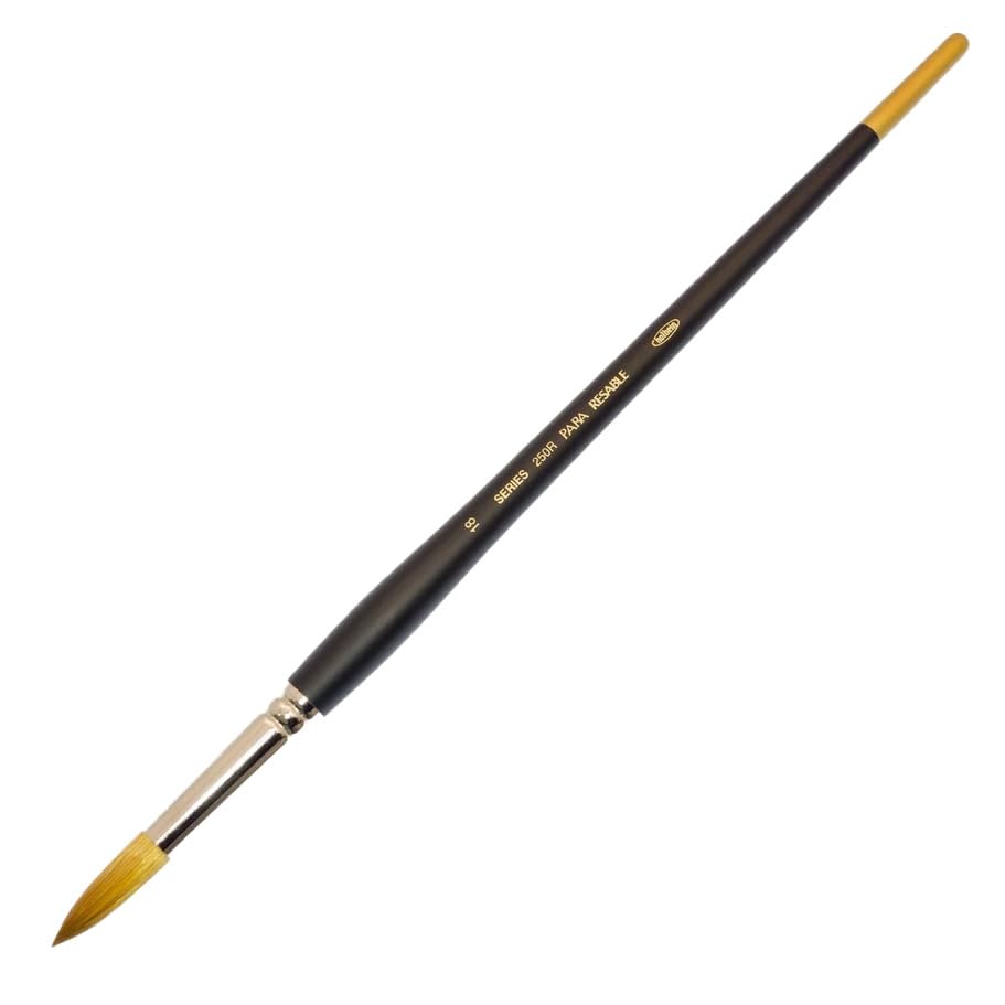

Holbein Paralisable Oil/Acrylic Brush, 250R Round, Size 18, 105311