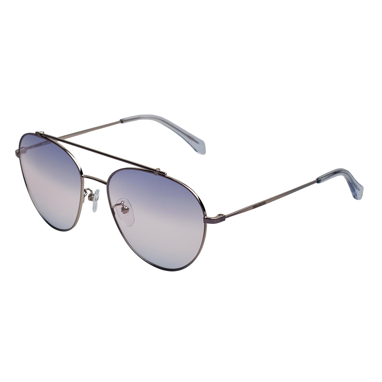Lunettes de soleil aviateur SZV192 pour hommes et femmes TU violet