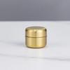 Metal Pill Container Small Portable Round Heavy Duty Purse Pocket Metal Pill Container For Home Outdoor Backpack Gym Business
