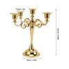 5 Arm Five Arm Iron Candlestick Holder Iron Retro Iron Tabletop Candelabra  Dining Table Layout