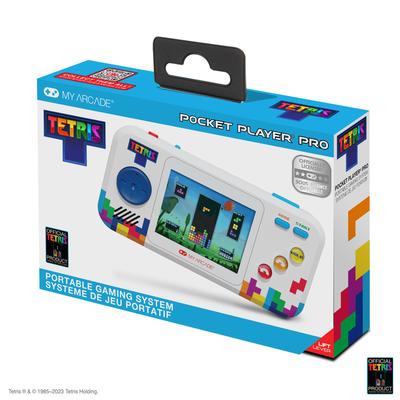 Mon Arcade Tetris Pocket Player Pro: Système de jeu vidéo portable, écran couleur de 2,75 pouces