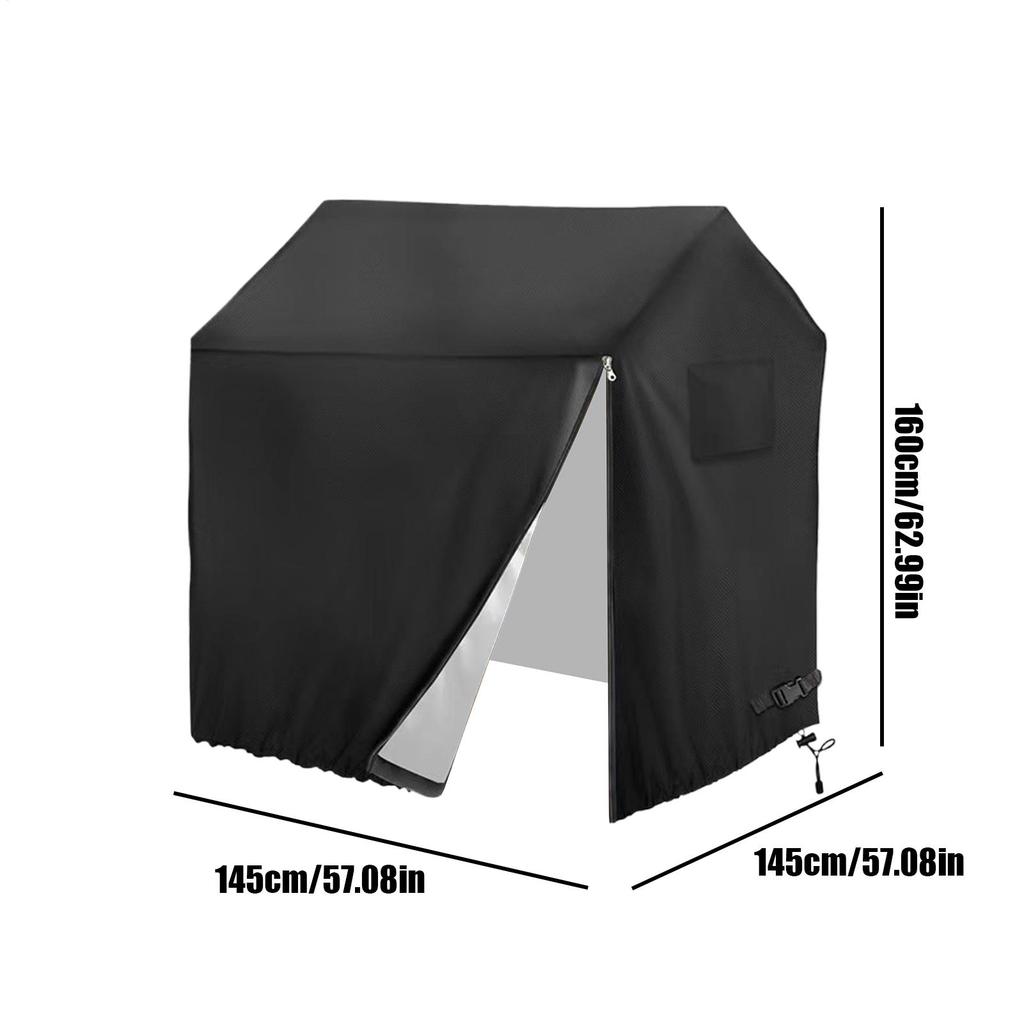 Outdoor Game House Cover Windproof Waterproof Sunscreen Protective Cover Adjustable Cover For Playhouse