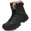 Taglie Forti 40-48 Stivali Invernali da Uomo Stile Russo Stivaletti da Uomo Stivali da Neve Impermeabili Stivali Invernali