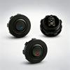 12V-24V Round Rocker Switch with Shell LED Toggle swtich SPST 3Pin 2 Position ON Off for RV Car Truck Vehicle Boat Marine