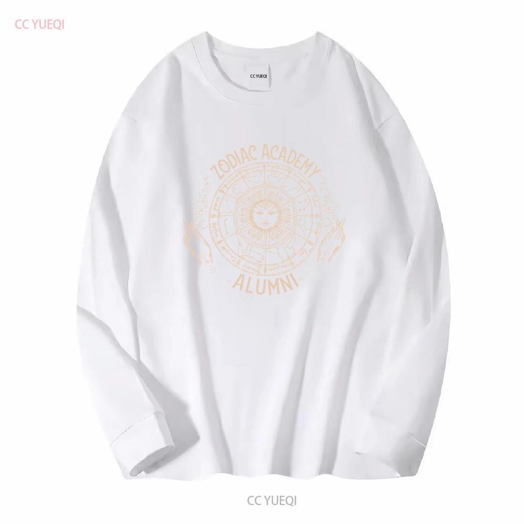 Zodiac Academy Alumni Licensed Distressed T Shirt Merch Vega Twins Signs Star Constellations Long or Short Sleeves Vintage