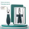 Premium Anti-Splash Slanted Toenail Clipper with Eagle Beak Design