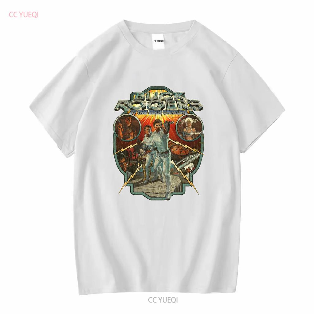 Buck Rogers in the 25th Century 1979 Vintage Mens T Shirt long or short sleeves vintage Washed Versatile Stretched fashion