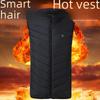 Unisex USB Heated Cotton Vest for Outdoor Sports and Leisure