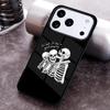 Funny Skull Phone Case for iPhone 17 16 15 Pro Max Air 14 13 12 11 Plus Shockproof Cover