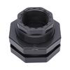 Grey Bulkhead Fitting PVC Plumbing Pipe Fitting Durable Tank Connector Fitting