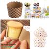Disposable Baking Cups with Lids Aluminum Foil Cupcake Liners Colorful Polka Dot Paper Muffin Holders Round Cupcake Molds