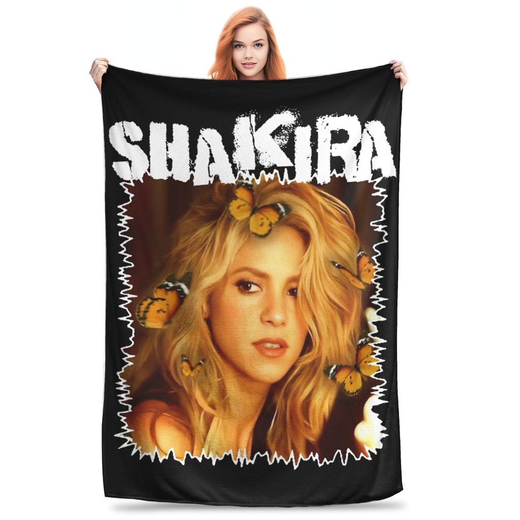 Coperte in Pile Shakira Tour 2025 Coperte per Casa Ufficio Copriletto Super Caldo