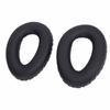 2PCS Headset Pads Protein Leather Sponge Cushions Headphone Pad Replacement for PXC480 PXC550 MB 660 UC Black